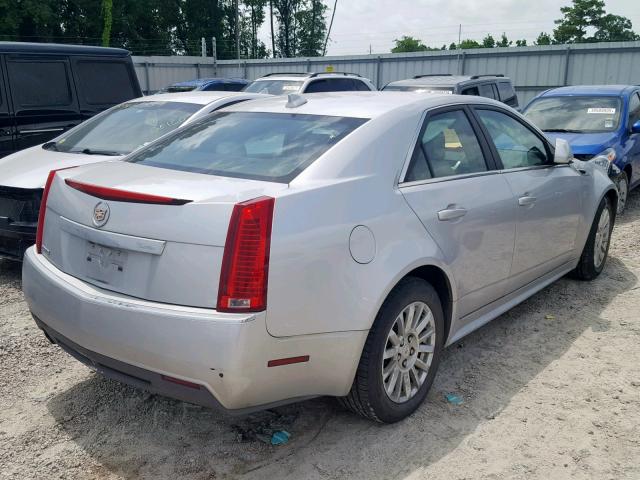 1G6DE5EY8B0104269 - 2011 CADILLAC CTS LUXURY SILVER photo 4