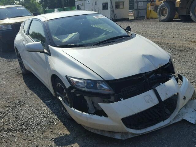 JHMZF1D41ES001905 - 2014 HONDA CR-Z WHITE photo 1