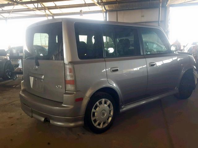 JTLKT334764100229 - 2006 TOYOTA SCION XB 灰色 照片 4
