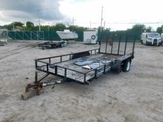 4YNBN18202C009720 - 2000 UTILITY TRAILER BLACK photo 2