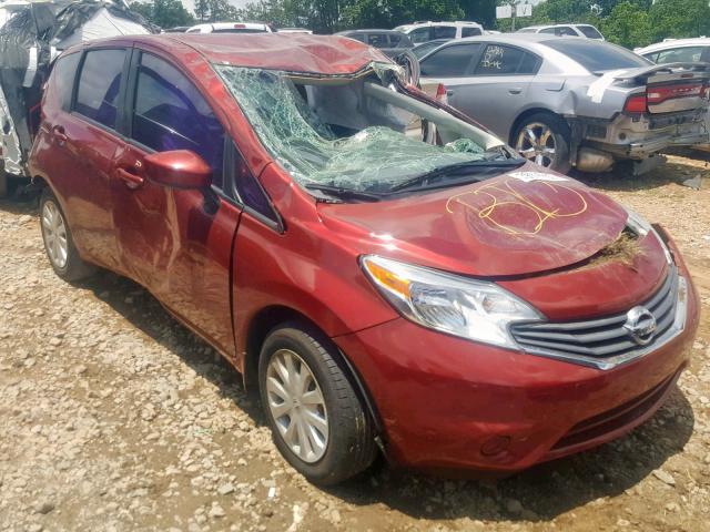 3N1CE2CP4GL382472 - 2016 NISSAN VERSA NOTE RED photo 1