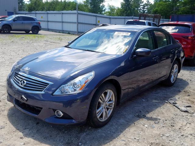 JN1CV6AR8CM970323 - 2012 INFINITI G37 GRAY photo 2