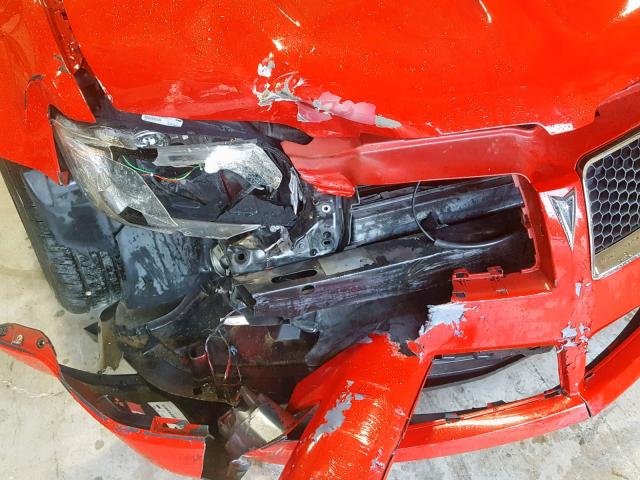 6G2EC57Y58L988271 - 2008 PONTIAC G8 GT RED photo 9