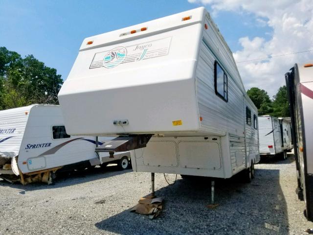 1UJCJ02P2R1KE0156 - 1994 JAYCO TRAILER WHITE photo 2