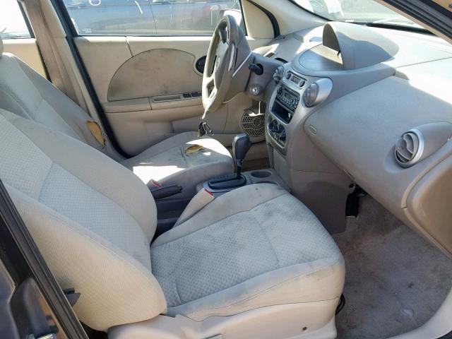 1G8AJ52F45Z121918 - 2005 SATURN ION LEVEL GOLD photo 5