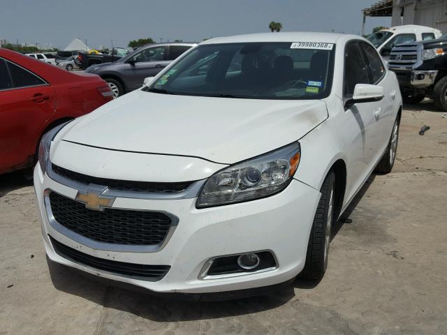 1G11D5SL9FF117426 - 2015 CHEVROLET MALIBU 2LT WHITE photo 2