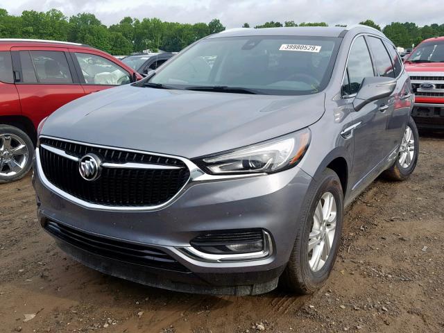 5GAERCKW6KJ207120 - 2019 BUICK ENCLAVE PR GRAY photo 2