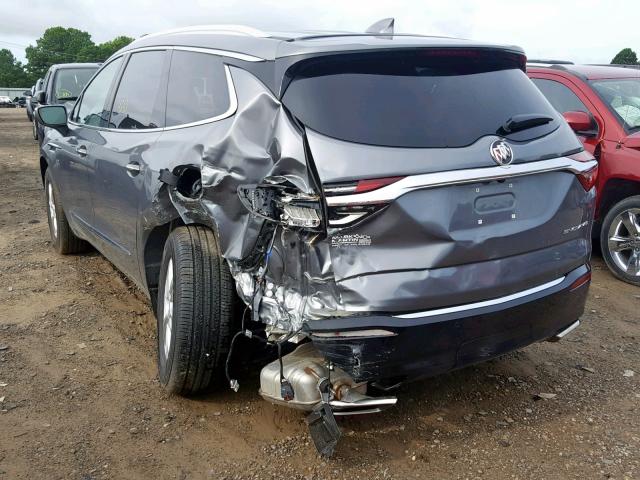 5GAERCKW6KJ207120 - 2019 BUICK ENCLAVE PR GRAY photo 3