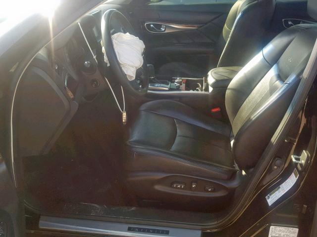 JN1BY1AP8CM332898 - 2012 INFINITI M37 BLACK photo 5