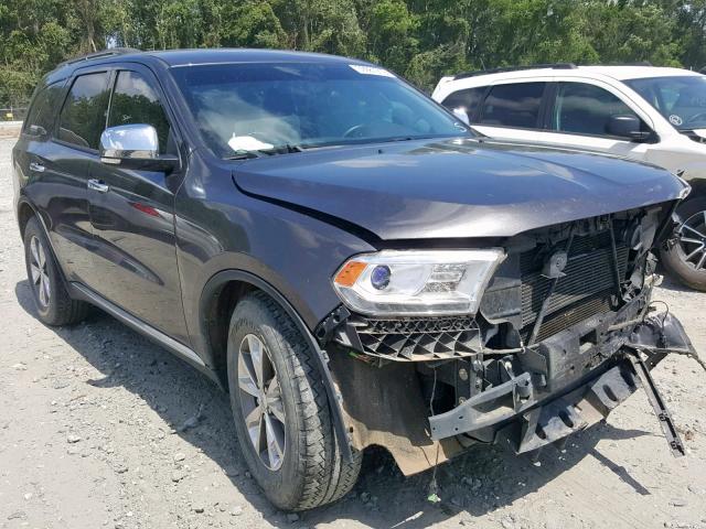 1C4RDHDG2FC765798 - 2015 DODGE DURANGO LI BLACK photo 1