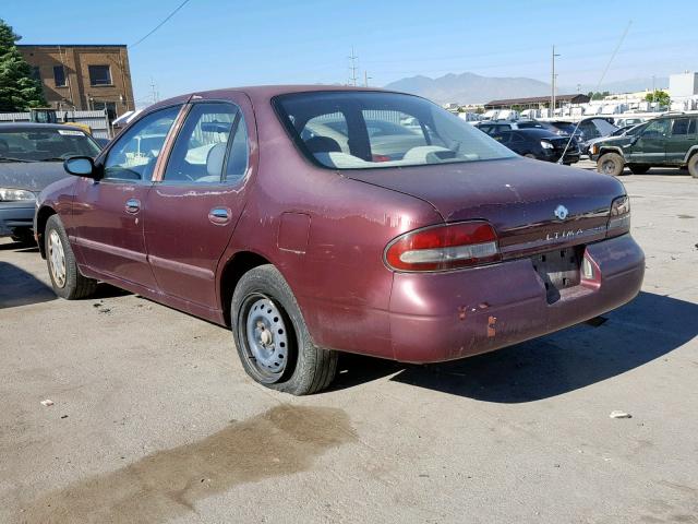 1N4BU31DXVC205210 - 1997 NISSAN ALTIMA XE BURGUNDY photo 3