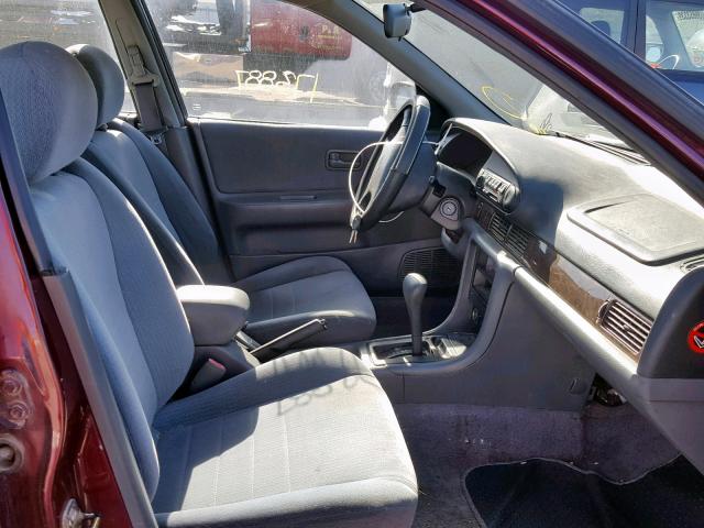 1N4BU31DXVC205210 - 1997 NISSAN ALTIMA XE BURGUNDY photo 5