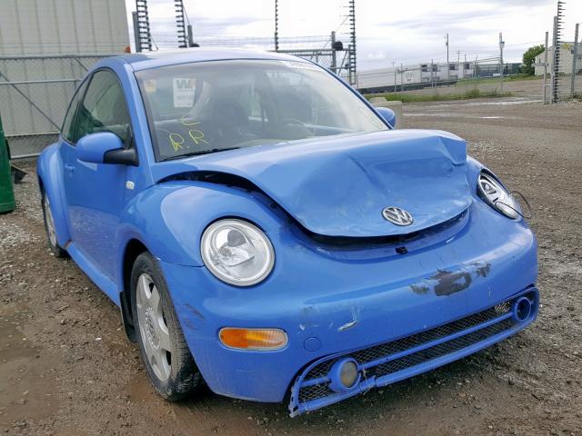 3VWCS21CX1M430593 - 2001 VOLKSWAGEN NEW BEETLE Mavi foto 1