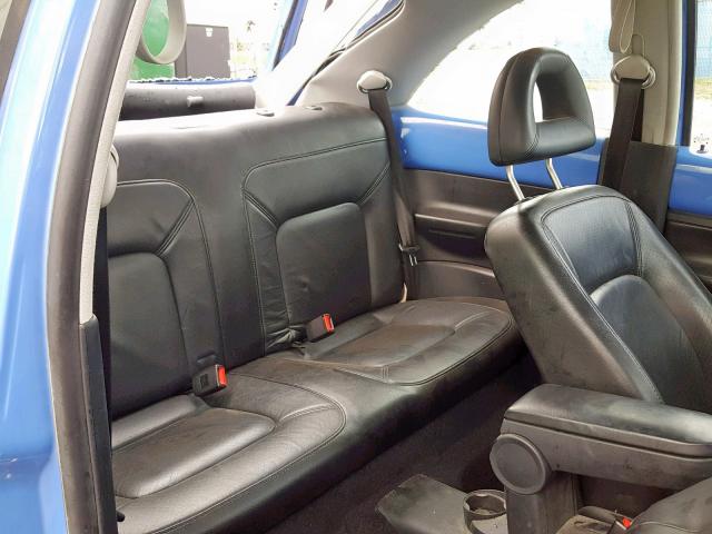 3VWCS21CX1M430593 - 2001 VOLKSWAGEN NEW BEETLE Mavi foto 6