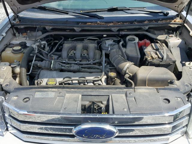 2FMDK51C79BA04765 - 2009 FORD FLEX SE SILVER photo 7