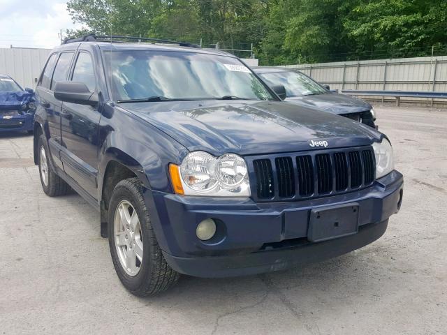 1J4GR48K05C670844 - 2005 JEEP GRAND CHER BLUE photo 1