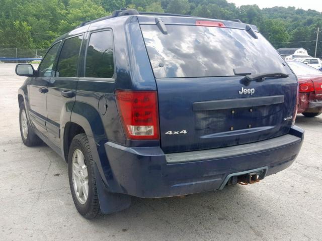 1J4GR48K05C670844 - 2005 JEEP GRAND CHER BLUE photo 3