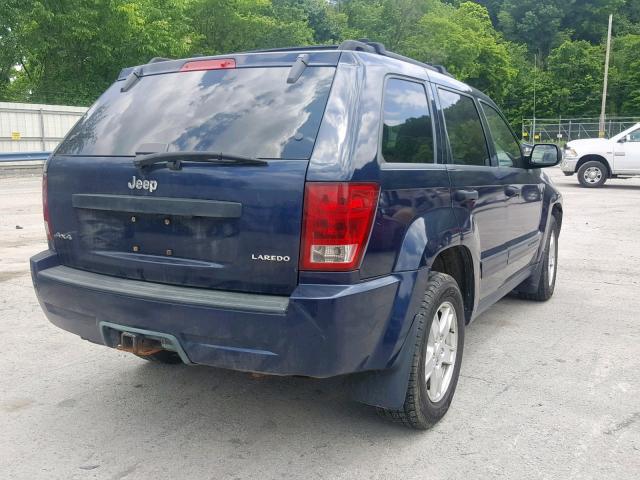 1J4GR48K05C670844 - 2005 JEEP GRAND CHER BLUE photo 4