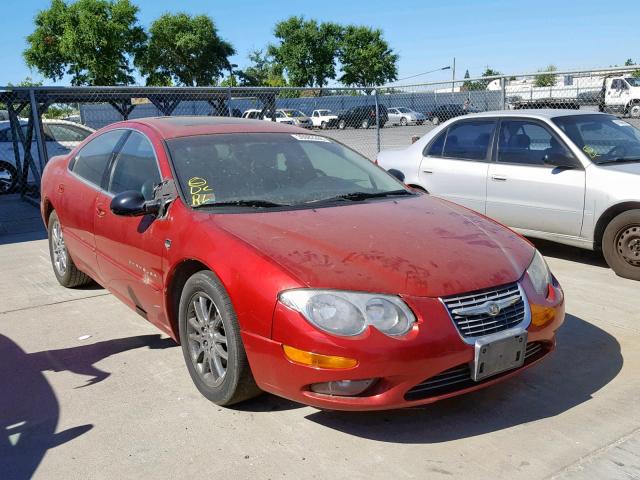 2C3HE66G71H640591 - 2001 CHRYSLER 300M RED photo 1