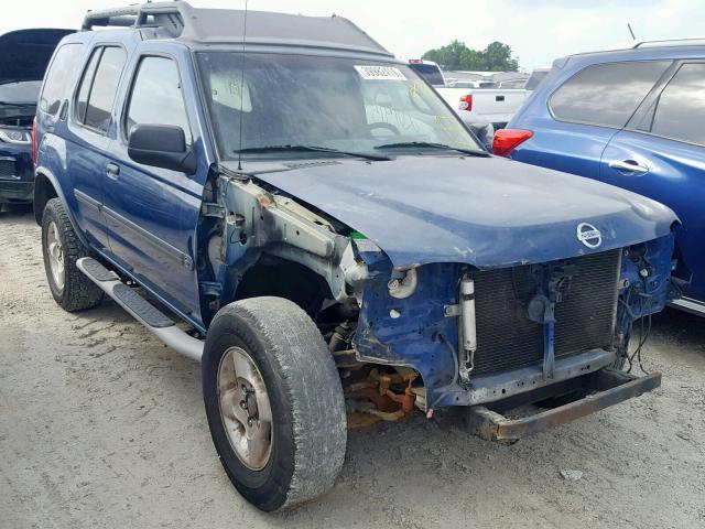 5N1ED28T83C700707 - 2003 NISSAN XTERRA XE BLUE photo 1