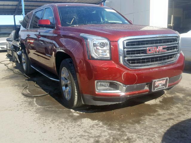 1GKS1FEC4HR351615 - 2017 GMC YUKON XL C RED photo 1