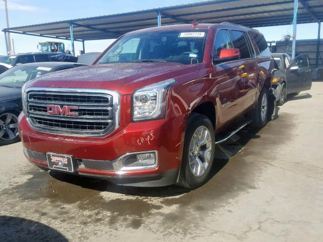 1GKS1FEC4HR351615 - 2017 GMC YUKON XL C RED photo 2