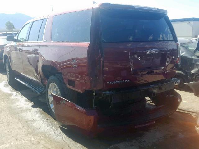 1GKS1FEC4HR351615 - 2017 GMC YUKON XL C RED photo 3