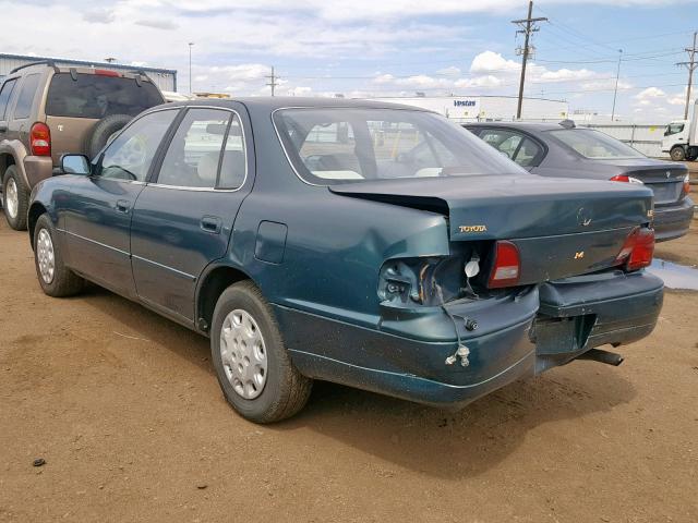 JT2BG12K4T0395581 - 1996 TOYOTA CAMRY DX GREEN photo 3