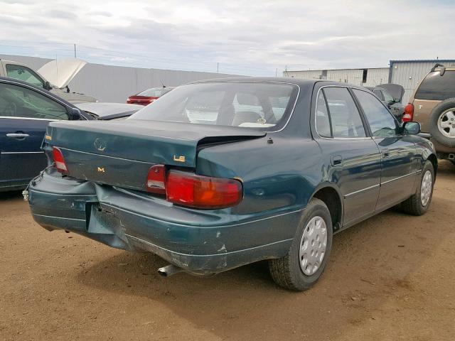 JT2BG12K4T0395581 - 1996 TOYOTA CAMRY DX GREEN photo 4