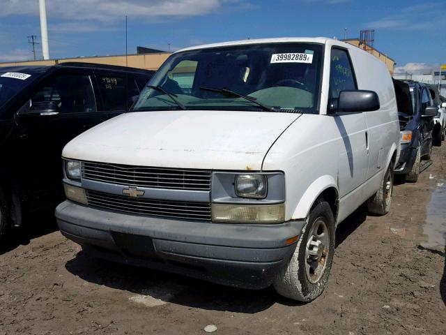 1GCDM19X25B112192 - 2005 CHEVROLET ASTRO WHITE photo 2