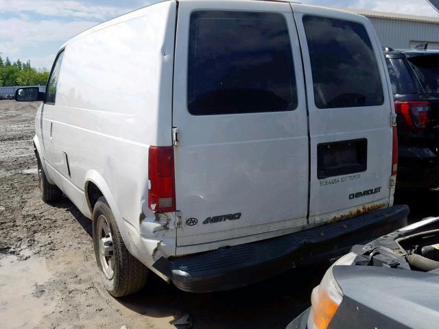 1GCDM19X25B112192 - 2005 CHEVROLET ASTRO WHITE photo 3