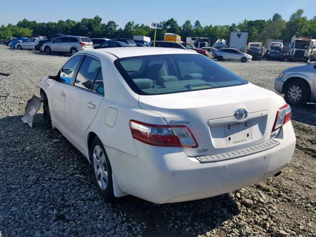 4T1BB46K59U092789 - 2009 TOYOTA CAMRY HYBR WHITE photo 3