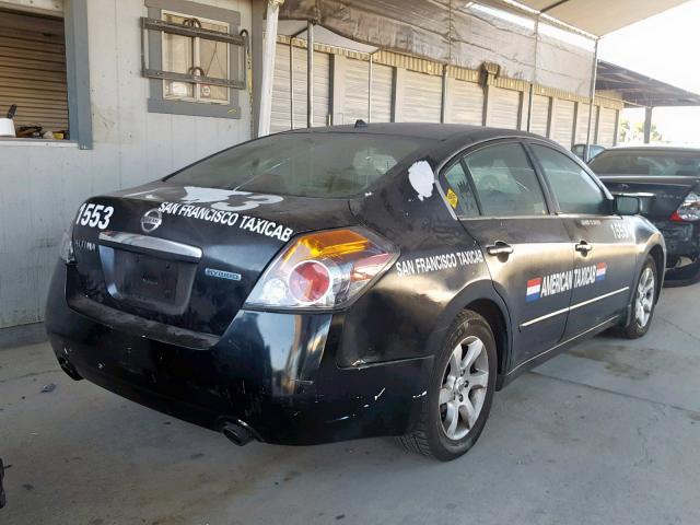 1N4CL21E29C146668 - 2009 NISSAN ALTIMA HYB BLACK photo 4