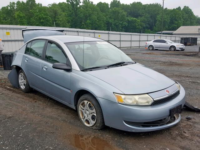 1G8AJ52F03Z165587 - 2003 SATURN ION LEVEL BLUE photo 1