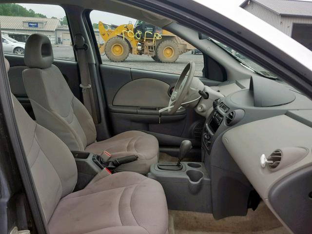 1G8AJ52F03Z165587 - 2003 SATURN ION LEVEL BLUE photo 5