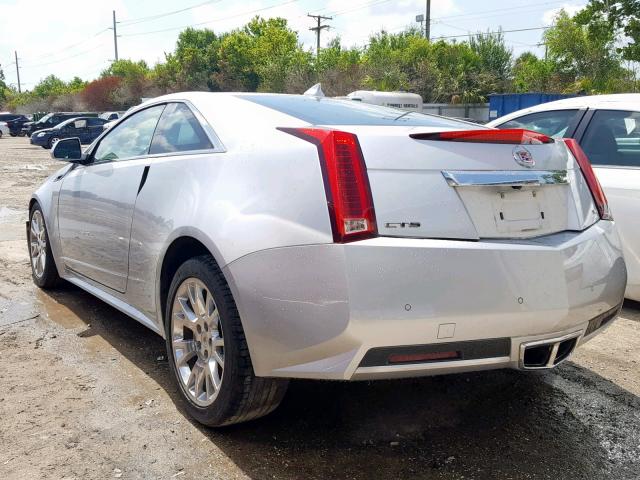 1G6DP1ED2B0125988 - 2011 CADILLAC CTS PREMIU SILVER photo 3