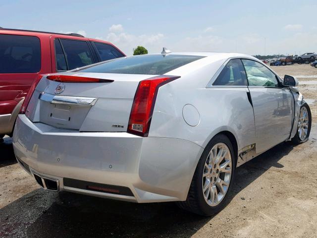 1G6DP1ED2B0125988 - 2011 CADILLAC CTS PREMIU SILVER photo 4