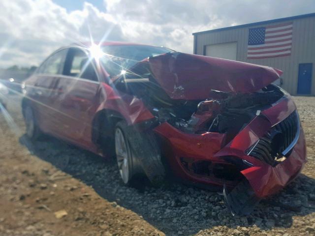 2G4GN5EX8F9239132 - 2015 BUICK REGAL PREM RED photo 1