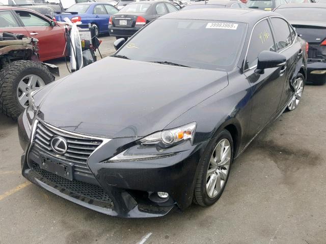 JTHBA1D28G5009726 - 2016 LEXUS IS 200T BLACK photo 2