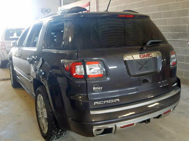 1GKKVTKD1FJ312394 - 2015 GMC ACADIA DEN CHARCOAL photo 3