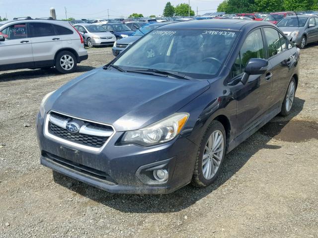 JF1GJAK69DH011028 - 2013 SUBARU IMPREZA LI GRAY photo 2