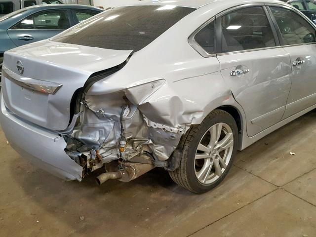 1N4BL3AP4DC252521 - 2013 NISSAN ALTIMA 3.5 SILVER photo 9