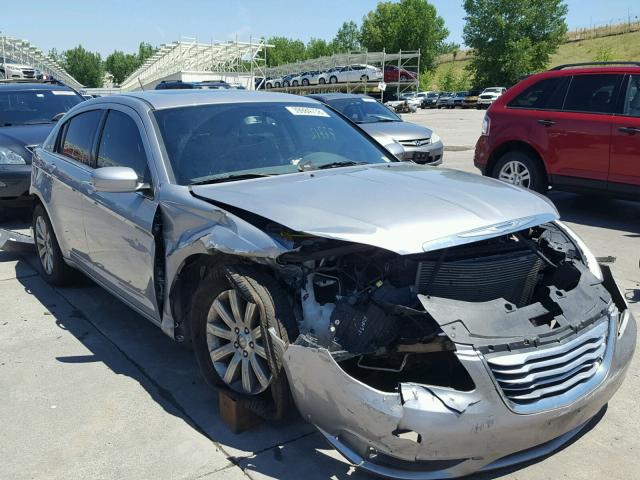 1C3CCBBBXDN516510 - 2013 CHRYSLER 200 TOURIN GRAY photo 1