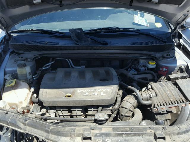 1C3CCBBBXDN516510 - 2013 CHRYSLER 200 TOURIN GRAY photo 7