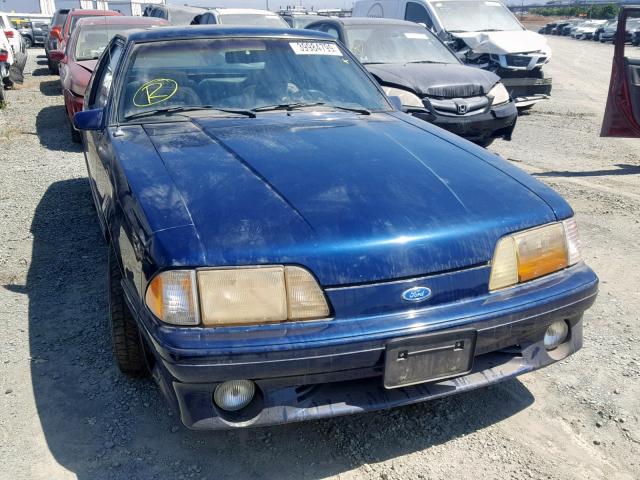 1FACP42E2PF129427 - 1993 FORD MUSTANG GT BLUE photo 1