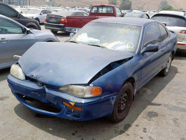 4T1CG12K5TU709710 - 1996 TOYOTA CAMRY DX BLUE photo 2