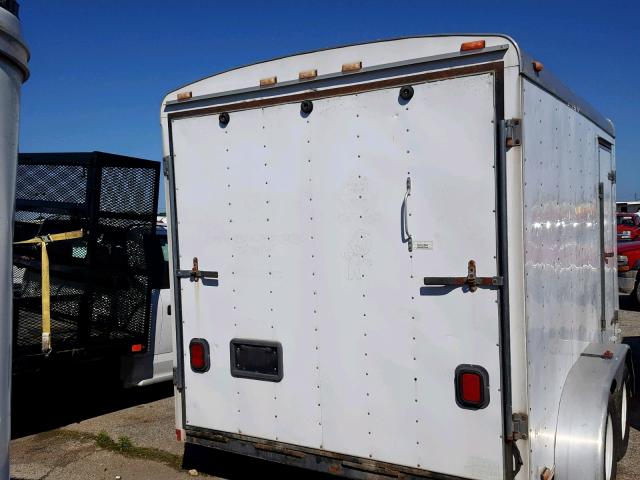 5NHUCM2225N049643 - 2005 CARGO TRAILER WHITE photo 6