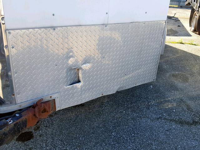 5NHUCM2225N049643 - 2005 CARGO TRAILER WHITE photo 9