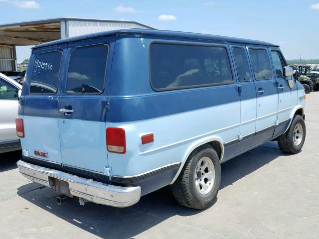 2GKEG25K9N4529002 - 1992 GMC RALLY WAGO BLUE photo 4