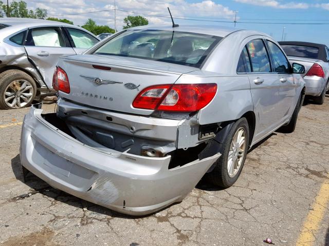 1C3LC56K88N281624 - 2008 CHRYSLER SEBRING TO SILVER photo 4